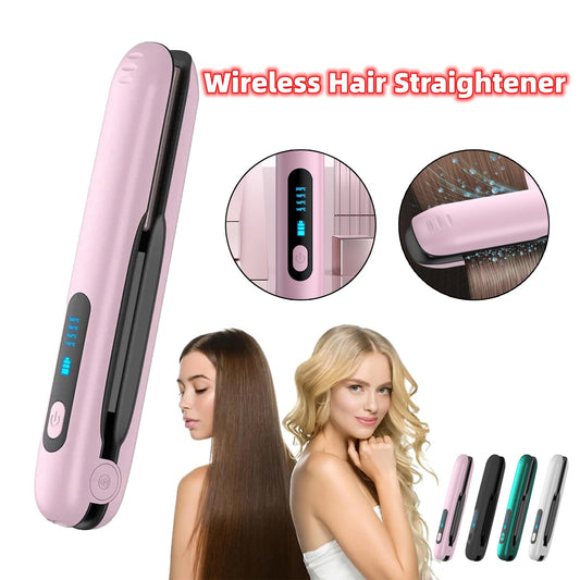 2 IN 1 Roller USB 5000mAh Max 200 Degree Portable Cordless Curler
